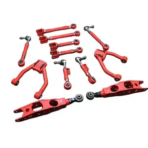 Rosso Regolabile Anteriore Superiore di Controllo Braccio Camber Kit Per Lexus IS250 IS300 GS250 GS300 Camber Posteriore Kit 2006-2013