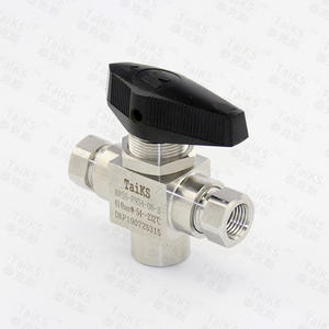 Válvulas de Bola Tipo Trunnion Suministradas por el Fabricante con Rosca Interna, Diseño de Dos Posiciones y Tres Vías - Product Image 4