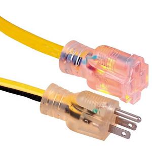 สายพ่วงไฟ Xuanhui แบบปลั๊ก US หัว NEMA 5-15R เป็น 5-15P สายไฟ 16AWG สำหรับคอมพิวเตอร์ตั้งโต๊ะ ทีวี จอภาพ เครื่องพิมพ์ โปรเจคเตอร์ - Product Image 6