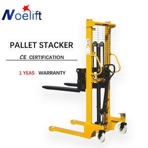 Apilador <span class=keywords><strong>Manual</strong></span> Hidráulico de <span class=keywords><strong>1.5</strong></span> Toneladas, Elevación de 1.6 m, Precios de Montacargas Manuales - Product Image 1