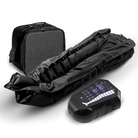 VU New Super Rechargeable 12-Chamber Air Compression Leg Massager Recovery Boots Massage Pants Portable Pressure Therapy Machine.