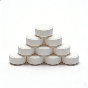 Clorador Estabilizado de 50 lb en Tabletas de 3 Pulgadas con pH 2.6-3.2 <span class=keywords><strong>para</strong></span> Mantenimiento de Piscinas Exteriores - Product Image 1