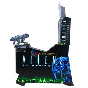 Xty S1898 Xty S1898 42inch Led Shooting Video Arcade Children's Coin-operated Gun Crane <b>Game</b> <b>Machine</b> Xiaotongyao Xty S1898 Dual - Product Image 5