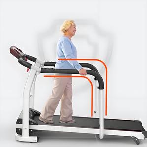 Caminadora Eléctrica Plegable para Adultos Mayores, Uso Doméstico, Capacidad de 100 kg, Tipo de Accionamiento Mecánico, Pantalla LCD, Velocidad de 1-6 km/h - Product Image 1