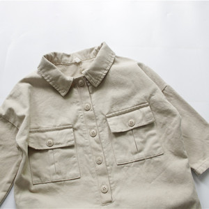 <span class=keywords><strong>Tuta</strong></span> da Lavoro Autunnale <span class=keywords><strong>per</strong></span> <span class=keywords><strong>Bambini</strong></span> con Tasche, Abbigliamento in Cotone a Maniche Lunghe Traspirante con Logo Personalizzabile <span class=keywords><strong>per</strong></span> <span class=keywords><strong>Bambini</strong></span> e Bambine - Product Image 6