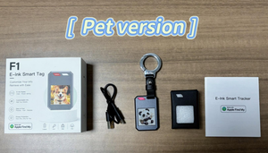 Traceur intelligent anti-perte <span class=keywords><strong>F1</strong></span> avec écran E-Paper et carte NFC – Localisateur d'objets pour bagages, animaux, clés, portefeuilles – Vente en gros - Product Image 2