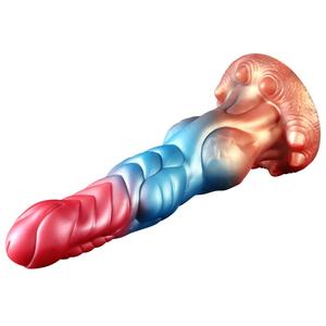 Silikon Anal Plug uzaktan kumanda elektrik şekilli Penis vibratör Cannon köy Adults tor yetişkinler için seks oyuncak yapılan silika jel - Product Image 2