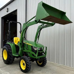 Tractor de Ruedas John Deere 3038E, 70HP, 4WD, con Cargador Frontal, Verde, Equipo Agrícola Utilitario para Granja - Product Image 1
