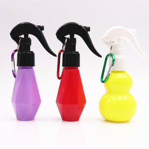 ขวดสเปรย์พลาสติกเปล่าแบบพวงกุญแจ 50 มล. 60 มล. สีชมพู สีฟ้า ขวดสเปรย์ขนาดเล็กพกพา ขวดสเปรย์แอลกอฮอล์ - Product Image 3