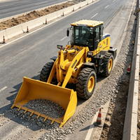 Chargeurs frontaux de 5 tonnes avec moteur WP10H et godet de 3,6/4,0 m³ – Machine de chargement pour la construction