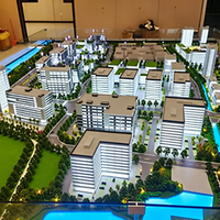 Maquette de maison 3D personnalisée en sable pour l'aménagement intérieur et paysager, modèles architecturaux à l'échelle pour la construction