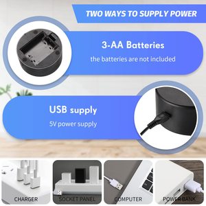 ฐานโคมไฟอะคริลิคทรงสี่เหลี่ยมแบบ 3 มิติ ไฟ LED สำหรับกลางคืน รุ่นโมเดิร์น แบบขายส่ง ปรับแต่งได้ พร้อมรีโมทคอนโทรลและสาย USB - Product Image 3