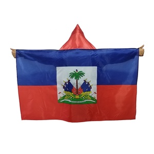 Cape drapeau du monde 3x5 pieds avec capuche, boucles de pouce cousues, en polyester imprimé, pour supporter le football écossais - Product Image 3