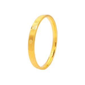 Puede tallar pulseras patrones DIY uso diario de pulseras de gama alta para mujeres Pulseras de oro puro de alta calidad - Product Image 4