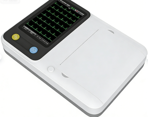 Appareil ECG 12 pistes WEC-03B avec écran tactile 5 pouces et interprétation automatique, avec mémoire USB/SD et batterie rechargeable - Product Image 3