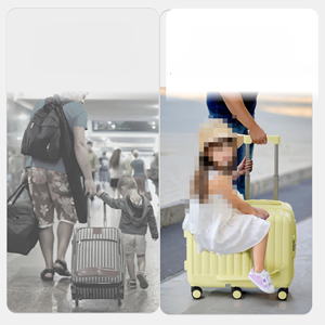 20インチ搭乗子供用トロリースーツケース子供は旅行荷物スクーターに乗る - Product Image 5