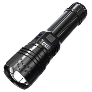 ไฟฉายซูม XINSITE P50 10W ระยะไกล พร้อมหน้าจอดิจิตอลแสดงสถานะแบตเตอรี่ สำหรับกิจกรรมกลางแจ้ง เดินป่า ตั้งแคมป์ - Product Image 1