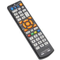 Remote Kontrol TV Pintar LED Kode Tetap Universal Kode Bergulir FR634 Nirkabel 4 Tombol Baterai AAA 20m Tahan Air Logam