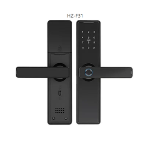 Serrure intelligente sans clé à code numérique par empreinte digitale pour portes en bois/acier/aluminium, carte mémoire, application Tuya avec mot <span class=keywords><strong>de</strong></span> <span class=keywords><strong>passe</strong></span> - Product Image 1