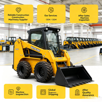 KOSTENLOSER VERSAND KATOCASE 1,2-Tonnen-Radlader mit EPA Weichai-Motor, 74900W, 0,6m Schaufel, Kurzem Wendekreis, Motor & Pumpe