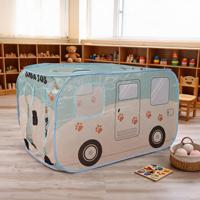 Tente de jeu pour enfants en gros, modèle camion de cuisine de rue, maisonnette de jeu d'imitation intérieure pour enfants