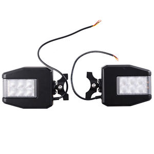 Rétroviseurs latéraux Yongjin UTV avec spots LED et lentille claire pour <span class=keywords><strong>Cage</strong></span> de barre roulante de 1.5 à 2 pouces pour Polaris <span class=keywords><strong>RZR</strong></span> XP 1000 - Product Image 4