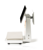 Terminal de point de vente intelligent tout-en-un avec écran tactile, caisse enregistreuse, balance, carte mère de qualité industrielle, pour supermarché, snack, Windows, 8 Go de RAM