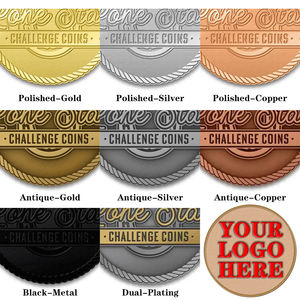 Custom Design oro antico argento sfida moneta stampo stampo stampo in lega di zinco ottone 2D 3D metallo Custom monete collezioni - Product Image 6