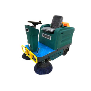 Industrial Electric Ride On Sweeper 42 In Cleaning Path 48V 150Ah Battery Factory Office Workshop Use - Product Image 1