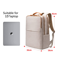 Sac à dos pour ordinateur portable à chargement USB Matériau Oxford étanche pour les voyages d'affaires en plein air Travail et aventures en déplacement