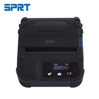Mini imprimante thermique portable 80 mm pour reçus et étiquettes, imprimante de codes-barres portable POS USB/WiFi 203 dpi en stock