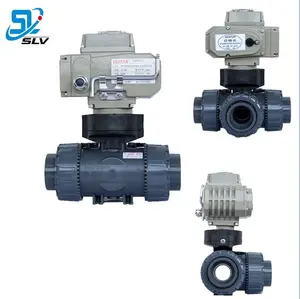 Ball Valve Electric 3 Way Electric Ball Valve With Electric Actuator