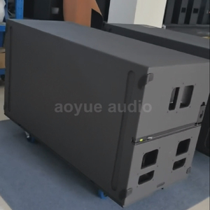 Subwoofer double 18 pouces néodyme 3000W RMS, enceinte audio professionnelle DJ super bass avec chariot frontal amovible - Product Image 3