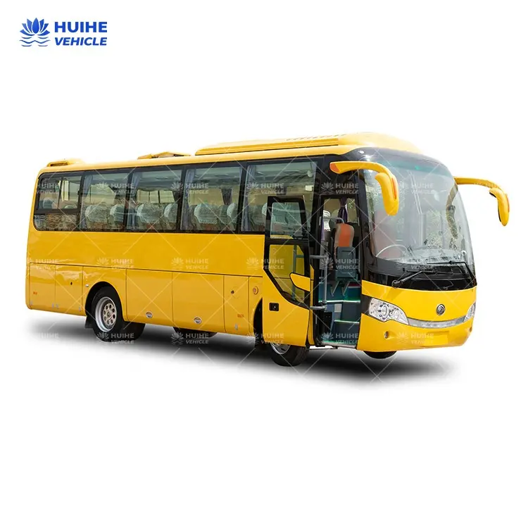 Cheap price second hand Chinese buses 35 seaters used coaches with low price in good quality