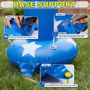 Patriotic Eagle <b>Inflatable</b> Arch Sprinkler Outdoor Water Toy for Kids - Product Image 4
