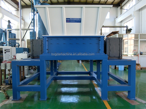 <span class=keywords><strong>BOGDA</strong></span> 1500kg pro Stunde Hohe Kapazität Geräuscharme multifunktion ale Doppelwellen-Kunststoff zer kleinerer - Product Image 4