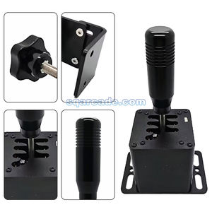 ชุดเกียร์ H สำหรับเกมแข่งรถแบบจำลองทั่วไป ใช้ได้กับพวงมาลัย Logitech G29/G27/G25/G920 และ Thrustmaster <span class=keywords><strong>T300RS</strong></span>/GT สำหรับการแข่งรถแบบจำลองในร่ม - Product Image 3