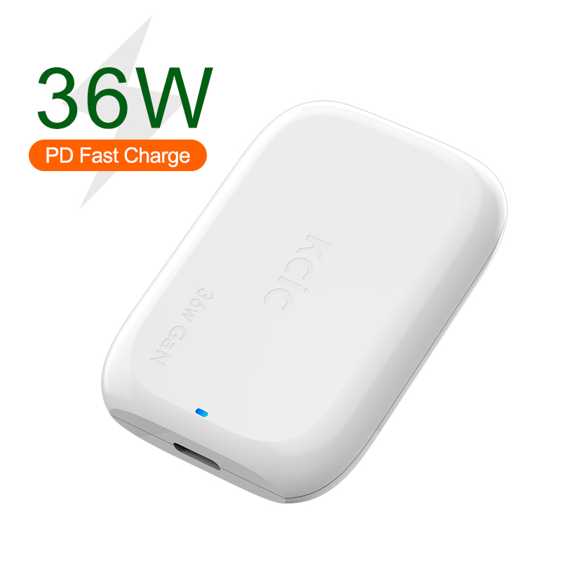 RSH 36W PD Charger Type C Single Port Portable ultra thin Pocket For Ipad watch Charger Type c Fast Charger