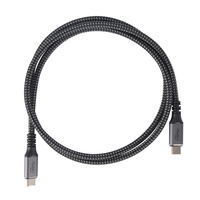 Câble VCOM Type C vers Type C USB4 100W charge 48Gbps transfert de Date Thunderbolt 4 3 8K 4K câble Audio vidéo USB C
