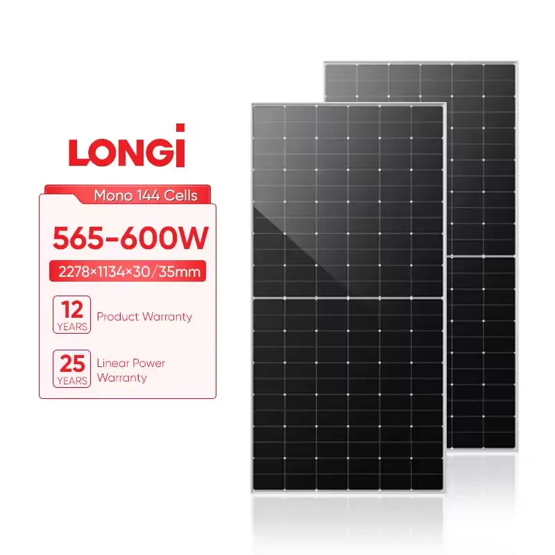 Tier 1 Solar Panel Used Stock Solar Module with Factory Price 420W 580W