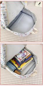 2025 העליון מוכר קשת חמוד גב נשים גב 'ס תיכון תלמידים גורים גורים פוליאסטר רוכסן קרוס-גבול יפנית - Product Image 6