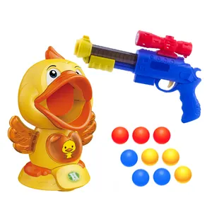 Gun for boys powerful gun with shooting duck toy targets for target shooting