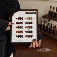 SUUSEEGEL 2026 Nouvelle Collection de Gels à Ongles Marron 10 Couleurs – Gel UV de Haute Qualité, Tendance et Non Toxique pour Salons de Manucure – Vente en Gros ODM/OEM