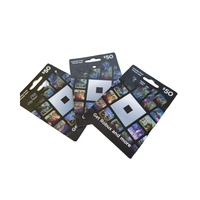 Tarjeta Global Roblox de $100 de Groenlandia, 10,000 Robux, Certificación ISO9001, Impresión UV, Papel Codificado, Diseño Personalizado para iTunes y eBay