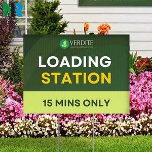 Customized Outdoor Yard Display Corrugated PVC Board Waterproof Printed Various Shapes PP <b>Plastic</b> <b>Sheets</b> Cutting Included - Product Image 5