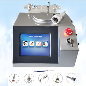 2 in 1/ 5 in 1 다기능 980nm 다이오드 레이저 빠른 혈관 제거 물리 치료 손톱 곰팡이 치료 기계 피부 분석기 - Product Image 1