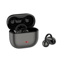 Écouteurs TWS OWS à clipser, Bluetooth 5.3, sans fil, écologiques, pour le gaming, étanches IPX-4, commande vocale tactile, affichage numérique, faible consommation