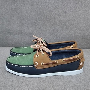 Mocassins et <span class=keywords><strong>chaussures</strong></span> <span class=keywords><strong>bateau</strong></span> pour hommes en cuir nubuck, résistants à l'usure, à plateforme, décontractés, mode, confort pieds nus, coupe basse, OEM ODM - Product Image 1