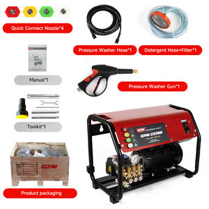 Montaje en pared Potente 120Bar Lavadora a presión eléctrica 3kw Lavadora de alta presión comercial de fábrica de alta calidad - Product Image 6