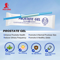Gel Prostate Prof. Ding Hommes Prostatique Renforcé: Soin aux Herbes pour Urination, Testicules Humides, Fréquence Urinaire, Urgence et Douleur